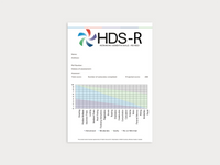Hierarchic Dementia Scale-Revised (HDS-R) Scoresheets Pack